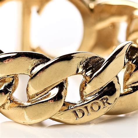 dior danseuse étoile ring|CHRISTIAN DIOR Metal Danseuse Etoile Chain Ring 54 6.75.